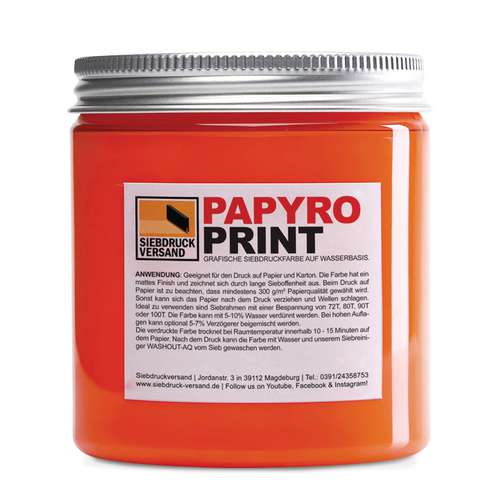 PAPYROPRINT Siebdruckfarbe