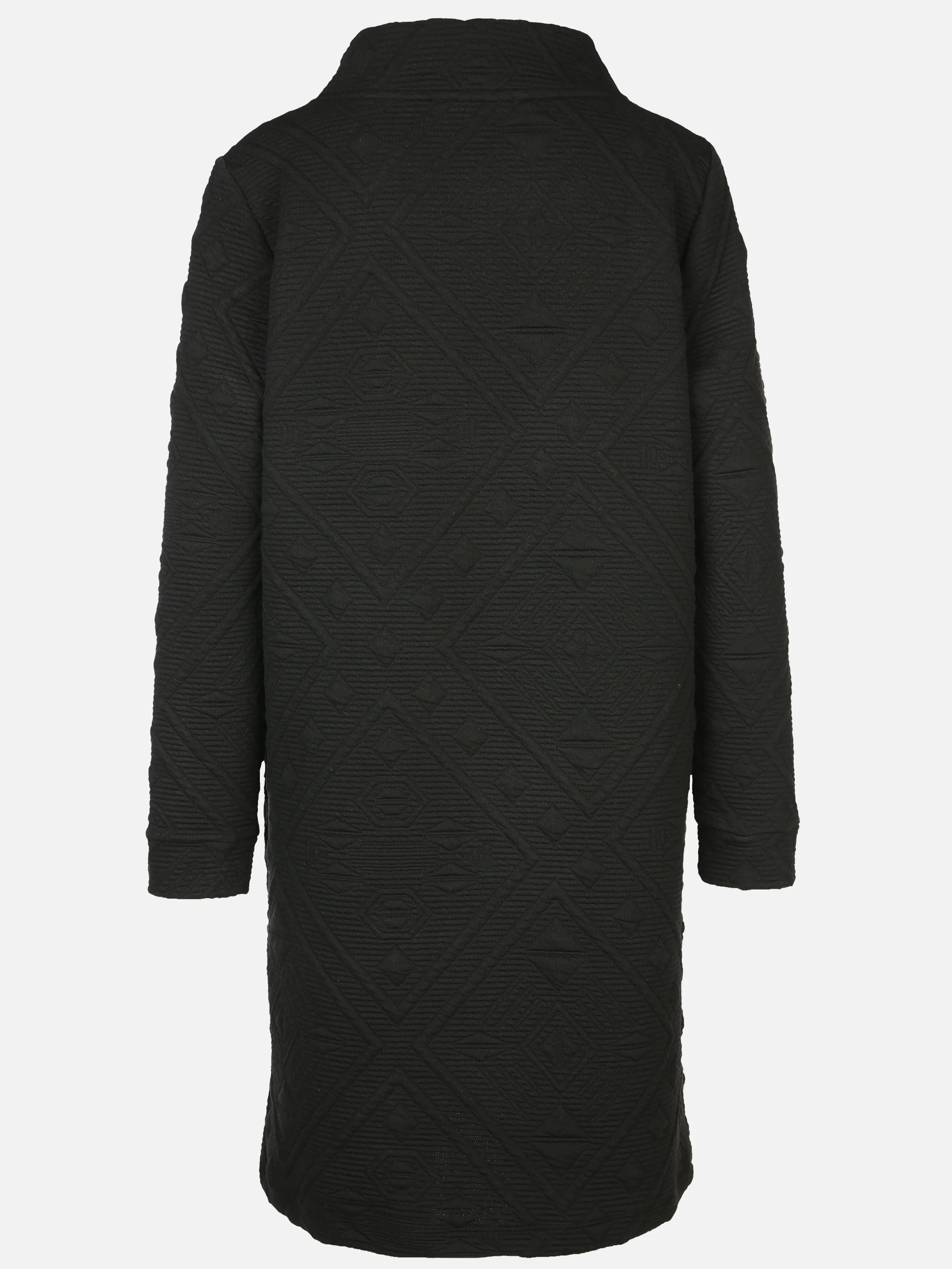 Damen Jaquardkleid mit Stehkragen