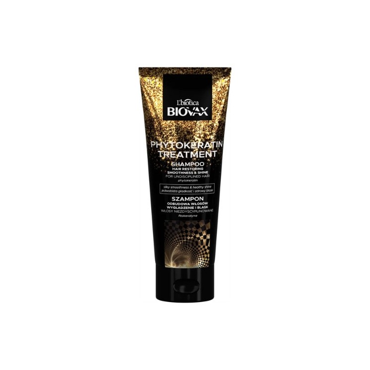 Biovax Phyto Keratin intensief herstellende Shampoo voor haar na het ontkrullen van keratine 200 ml