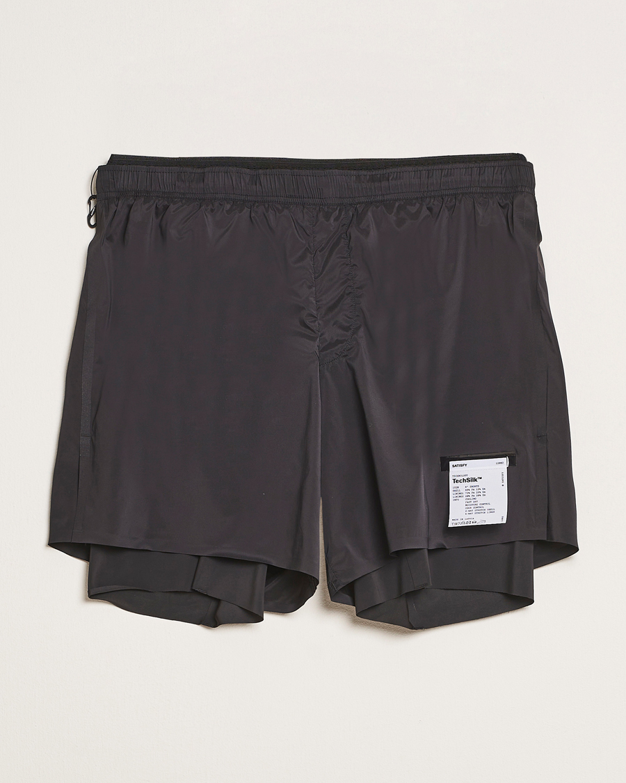 Satisfy TechSilk 8 Inch Shorts Black