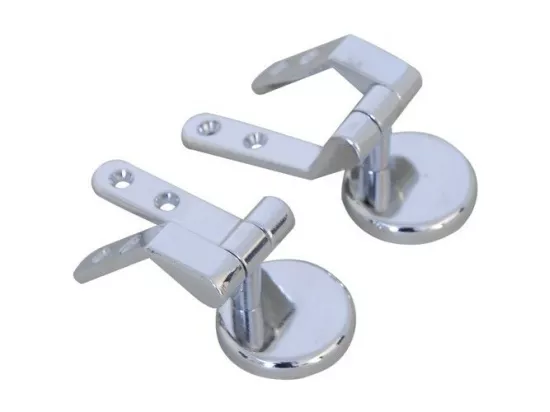 Abattant wc MDF Blanc - Charnières Zinc MSV