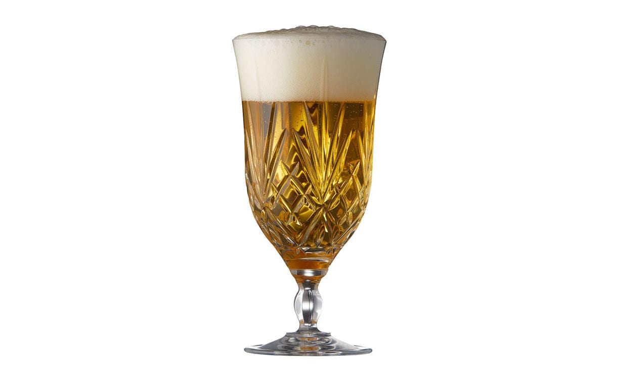 Bierglas Melodia 4 Stück, 40 clBierbecher aus ultraklarem Kristallglas