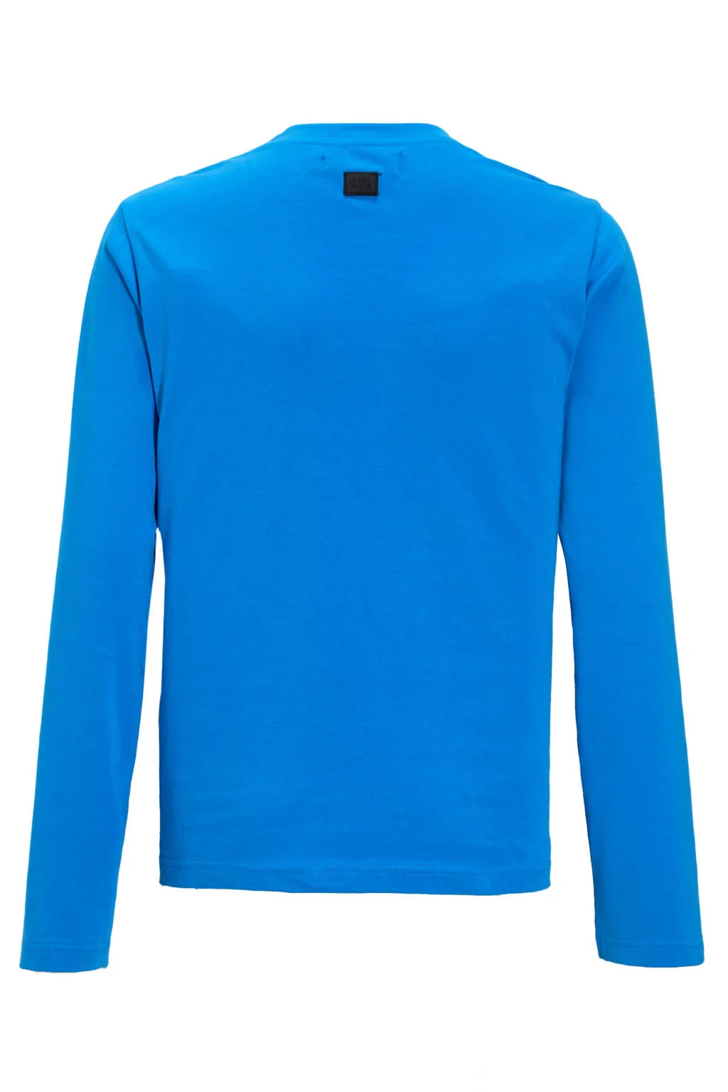 Orange Stars longsleeve met logo print Luca blauw