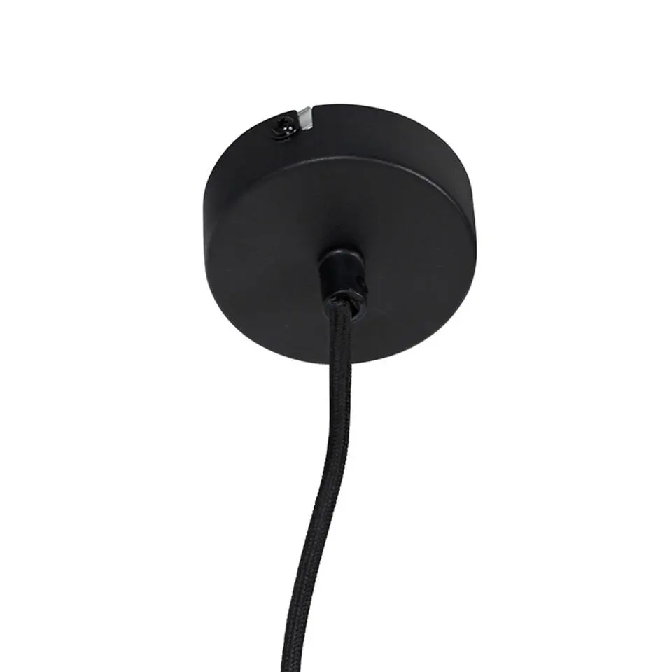 Qazqa hanglampen shelf zwart e27
