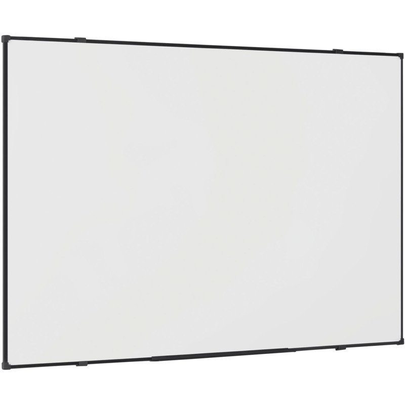 Tableau blanc magnetique Suri cadre noir 178 x 88 cm Bi-Office