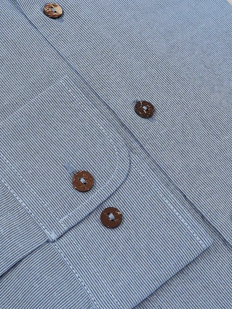 GWEIH & SILK Trachtenhemd IRRSEE hellblau