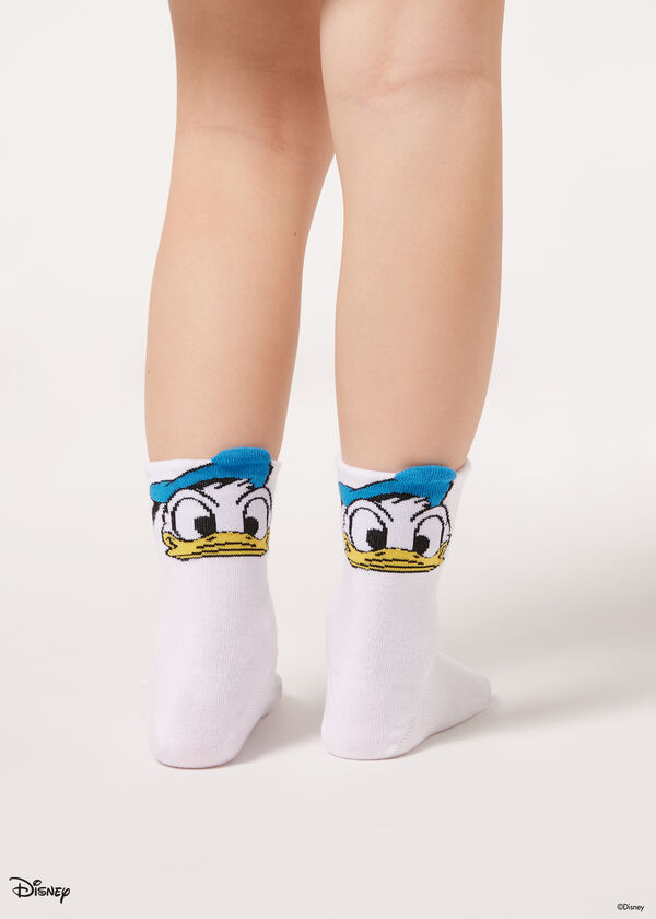 Meias curtas estampadas infantis