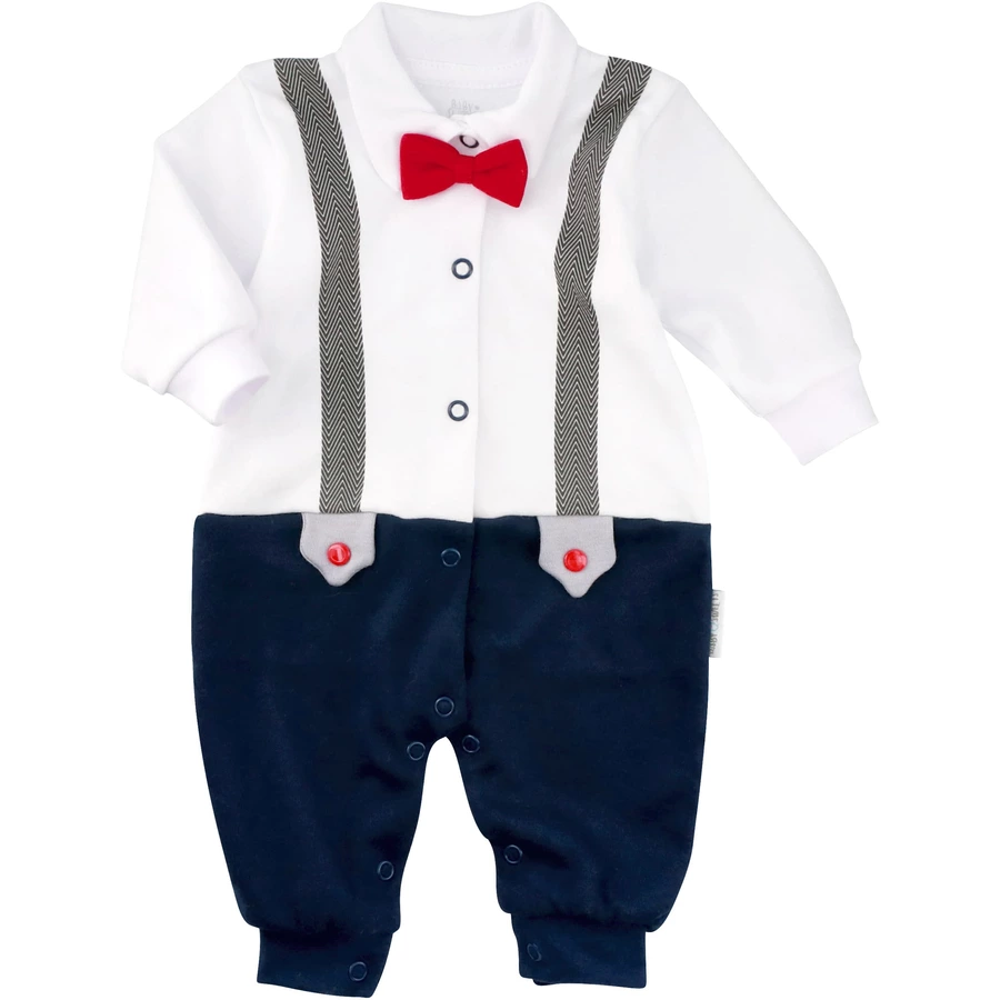 Baby Sweets Strampler Lieblingsstücke blau weiß navy