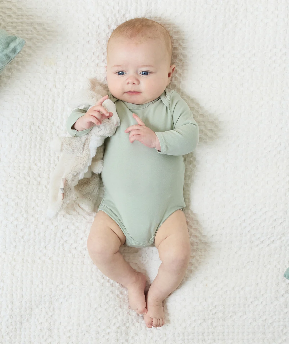 LOT DE 5 BODIES BÉBÉ GARÇON EN COTON BIO THÈME LOUTRES