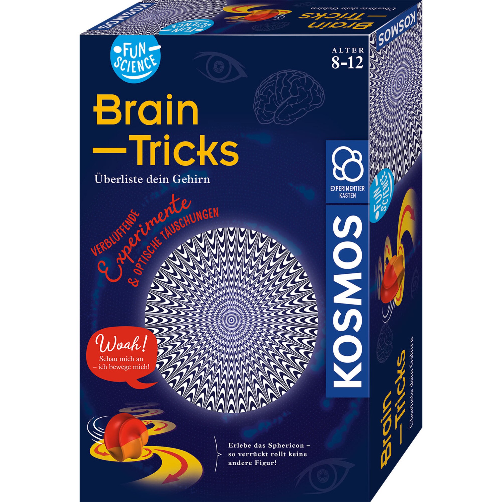 Kosmos Experimentierkasten Fun Science Brain Tricks