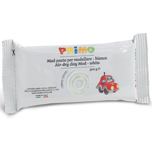 Primo modelleerklei air-dry - wit - 500 gr