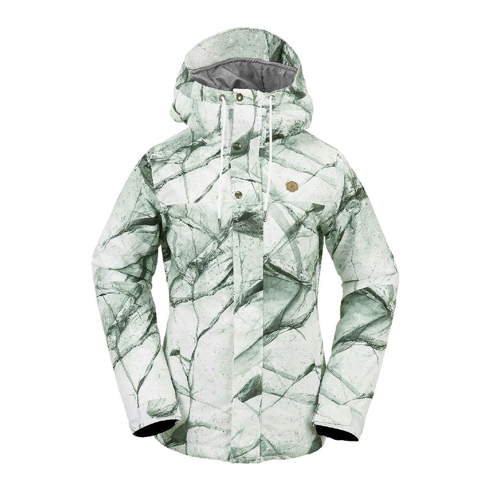 Volcom BOLT INS - Veste ski Femme white ice