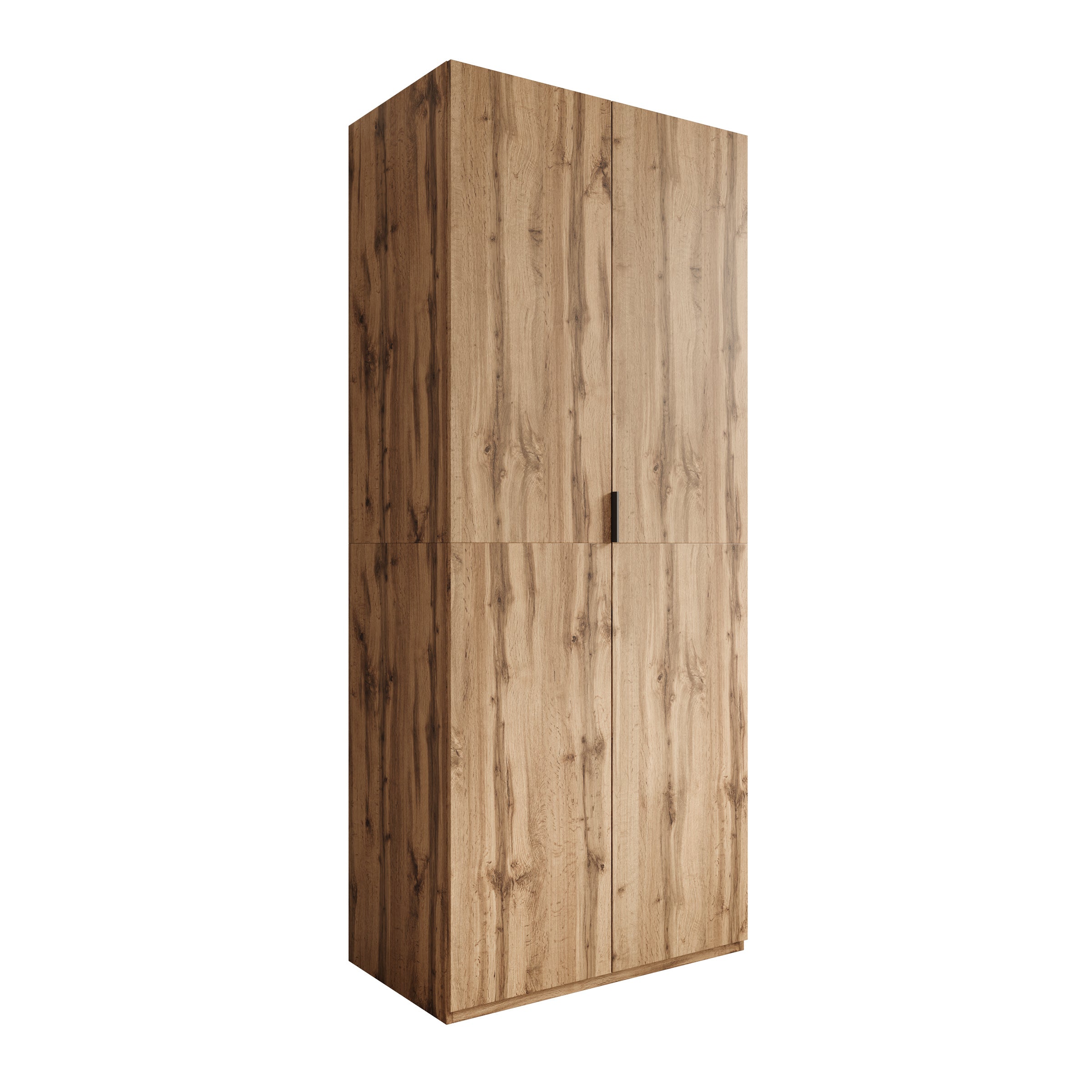 Montclair - Kledingkast 2-deurs - Eikenpatroon - 90x53x215 cm