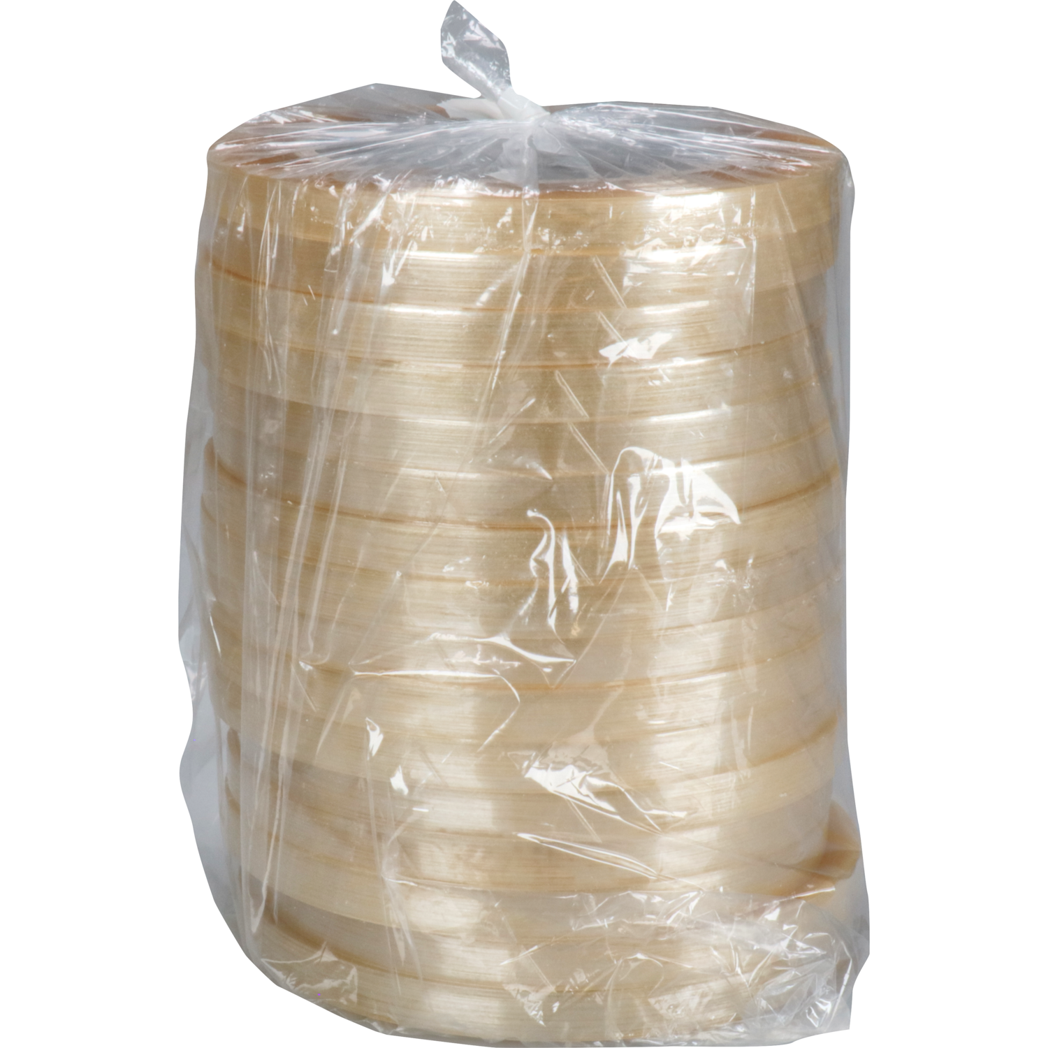 Zakkensluittape, PP, 9mm, 132m, transparant