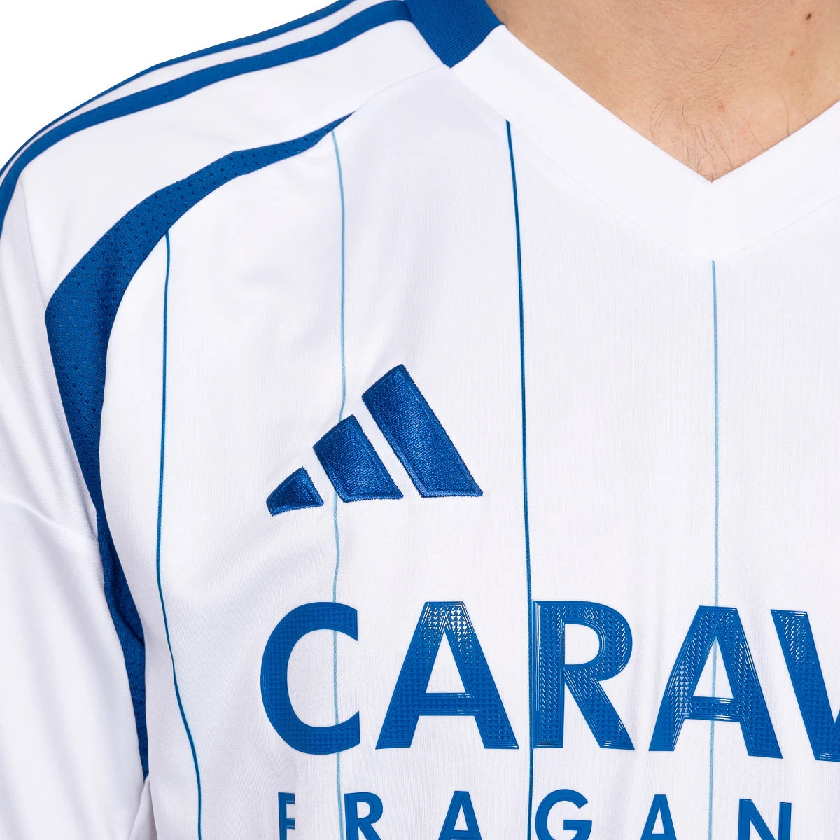 T-Shirt adidas Real Zaragoza Primeiro Equipamento 2024-2025