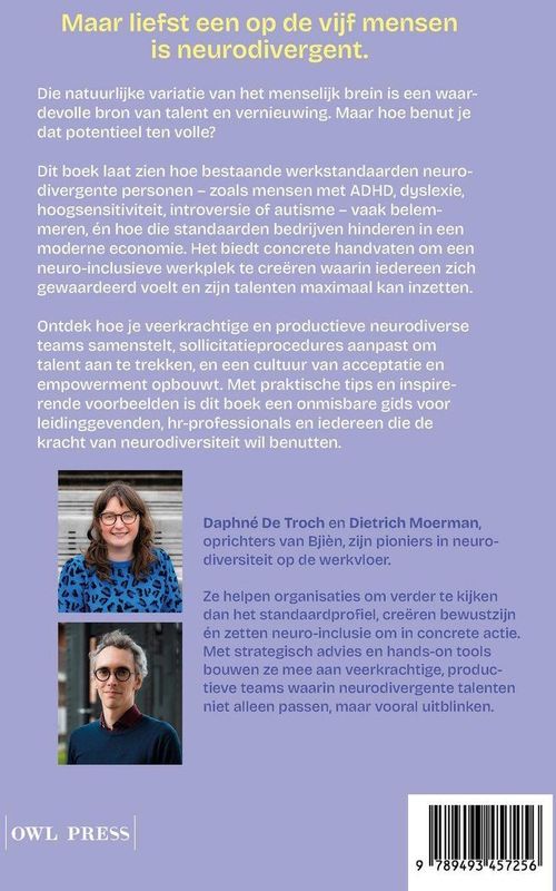 Boek - Waarom Normaal Niet Werkt - Neurodiversiteit en Inclusieve Werkplekken