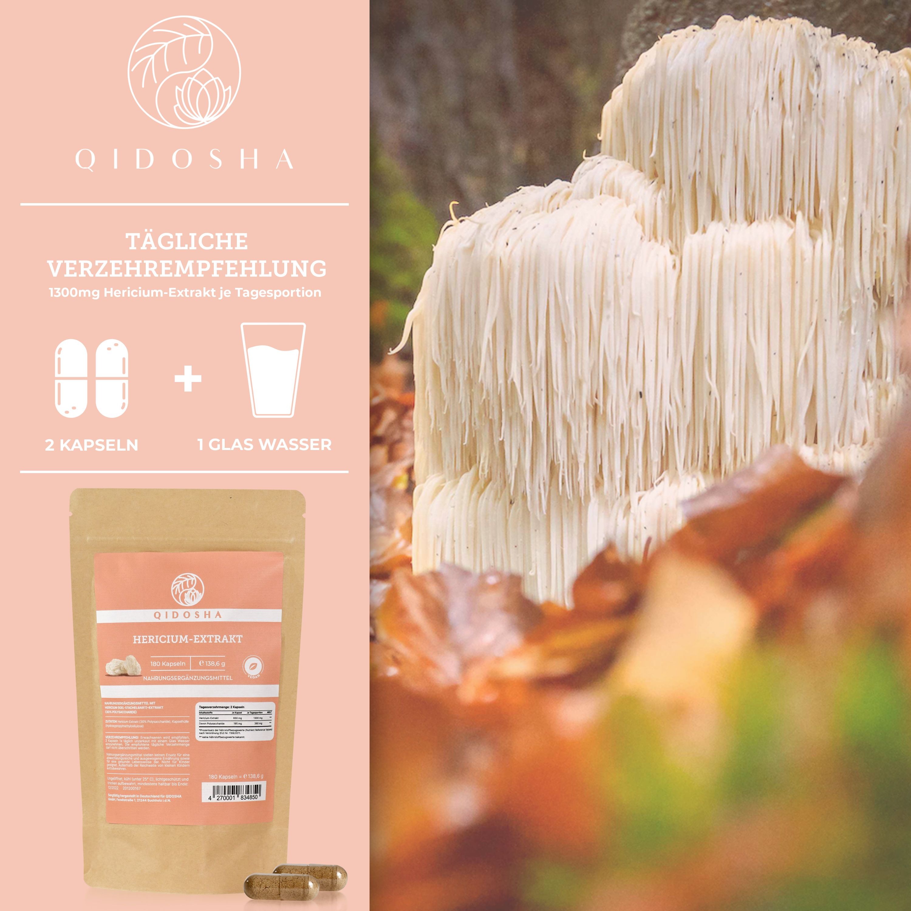 QIDOSHA Hericium Extrakt