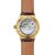 Sternglas Naos Gold Automatik 38mm Bridle dunkelbraun