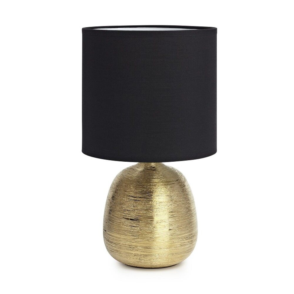 BORDLAMPE MARKSLÖJD OSCAR MESSING/SVART
