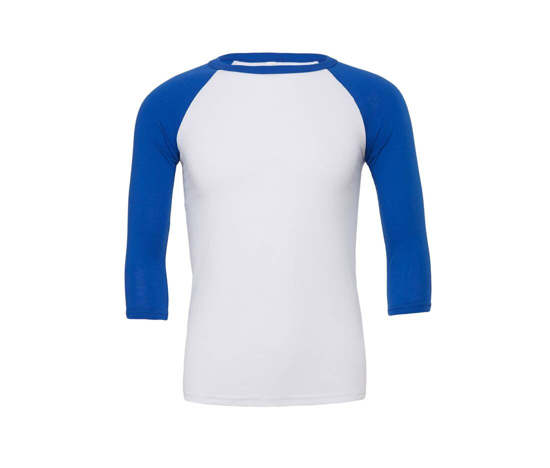Bella Canvas BE3200 - T-shirt baseball manches ¾