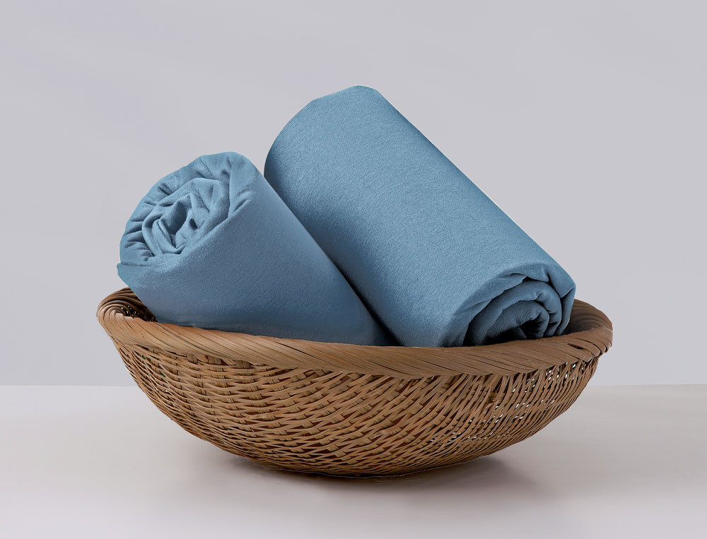 Pack 2 draps-housses-Jersey extensible