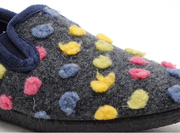 Semelflex chaussons femme violaine bleu
