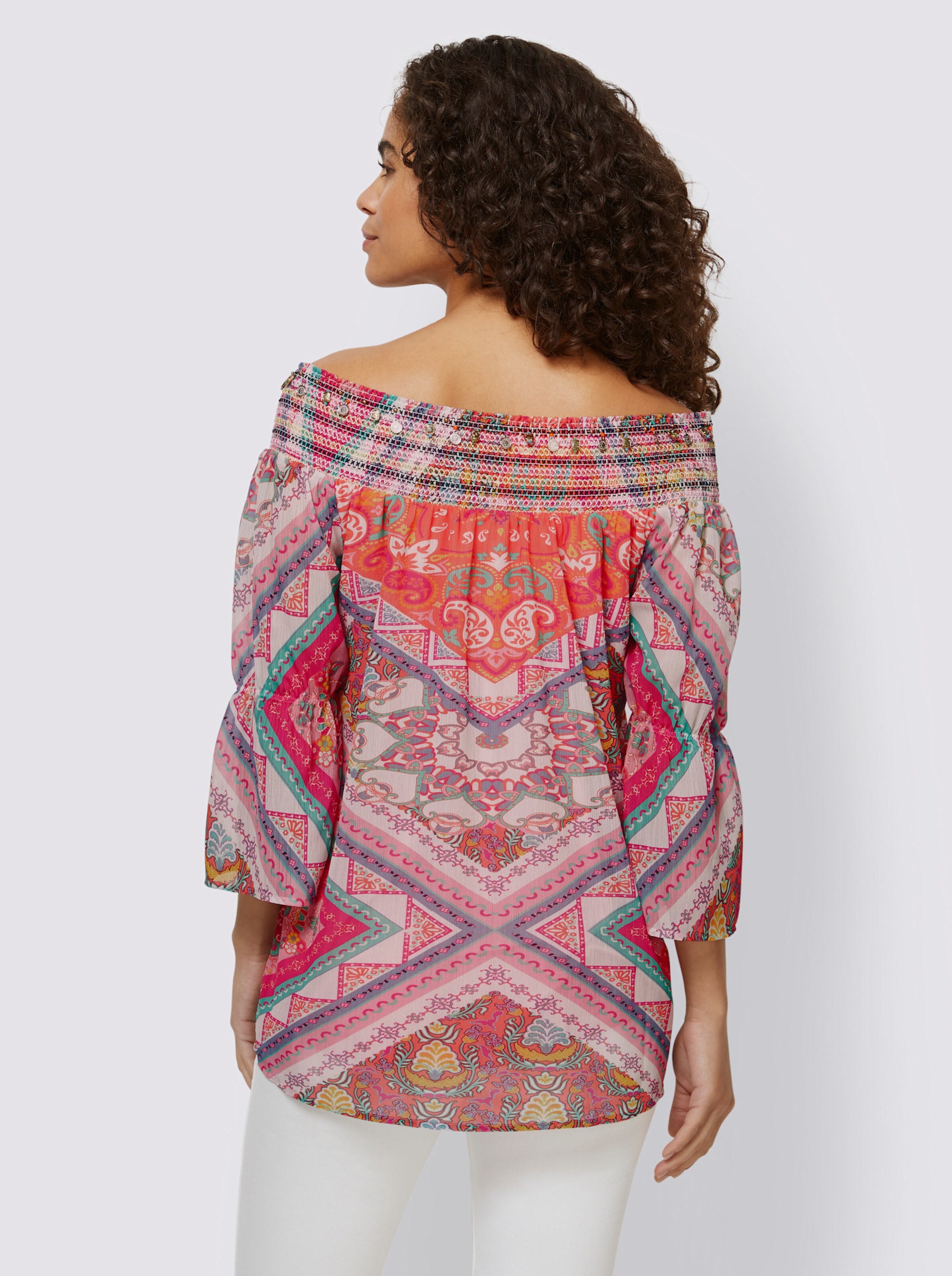 Druckbluse