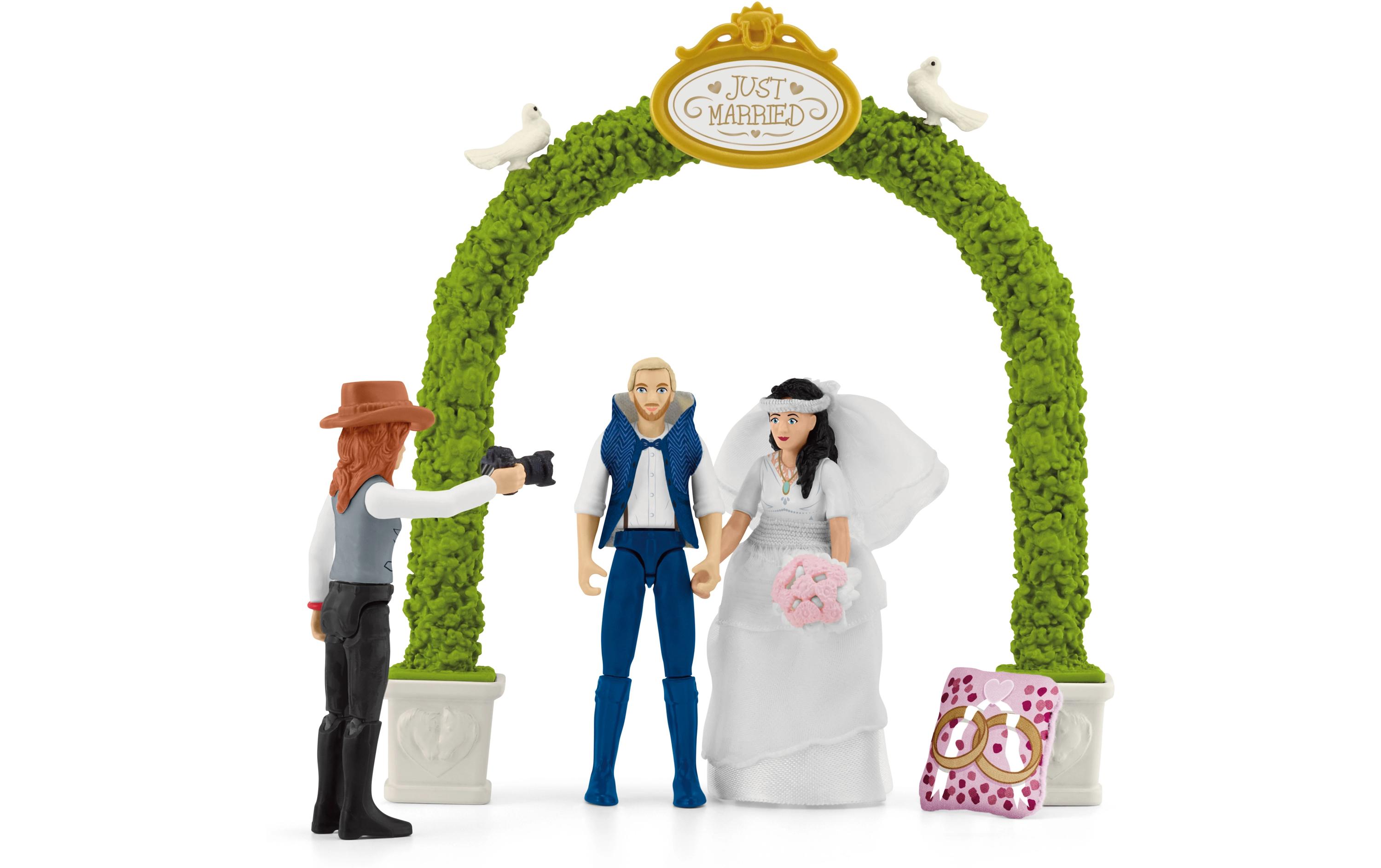 Spielfigurenset Horse Club HochzeitskutscheRomantisches Pferde-Spielset