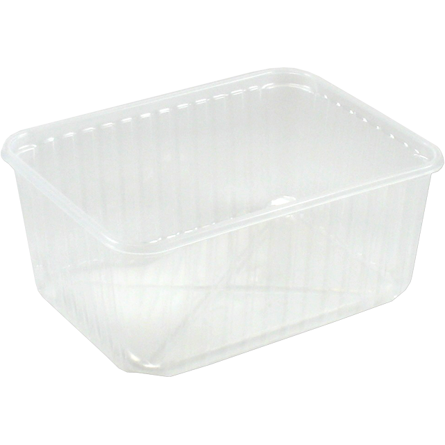 Bak, PP, 1500ml, kilobak, 180x135x82mm, transparant