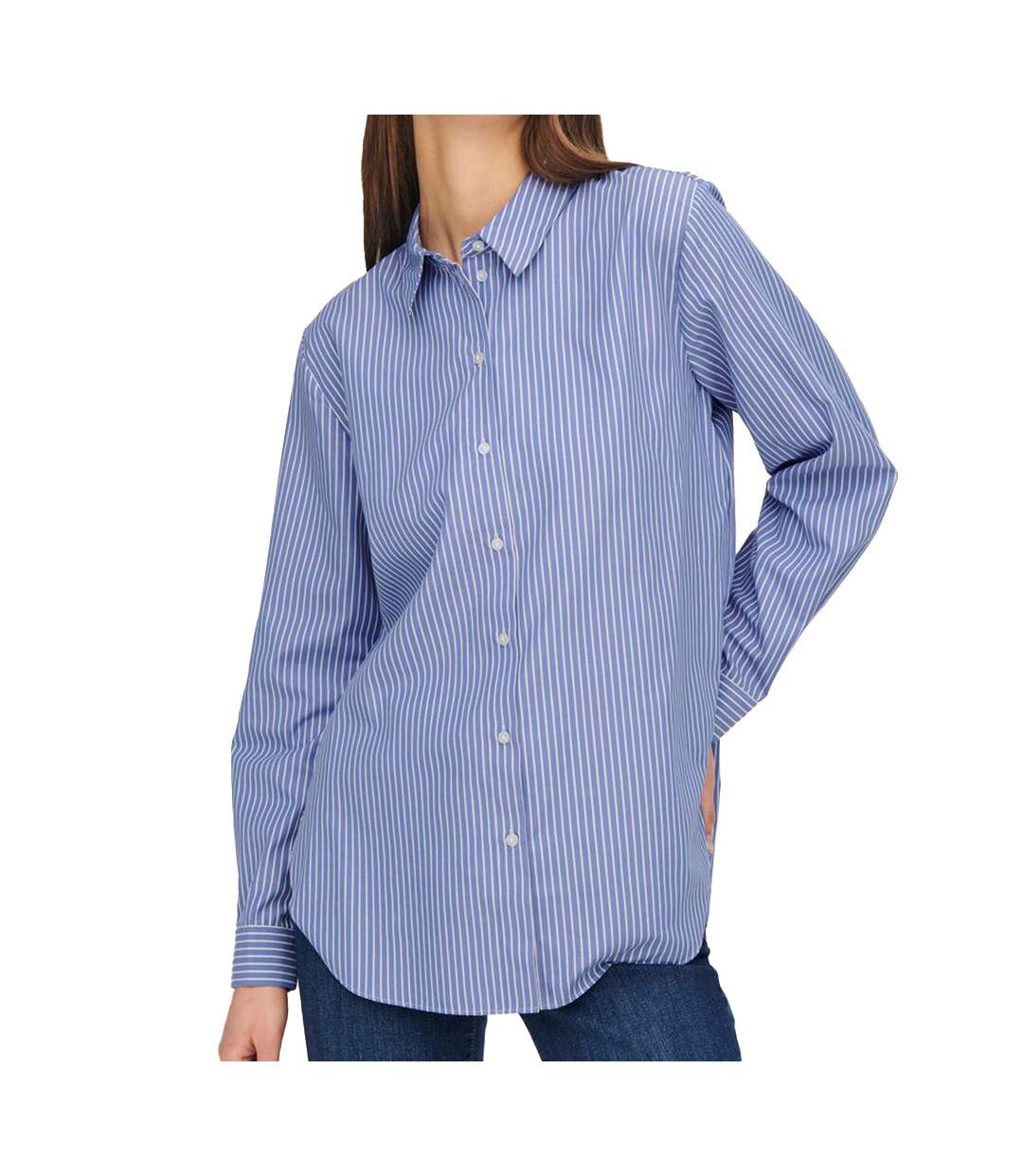 Chemise à rayures Bleu JDY Ella