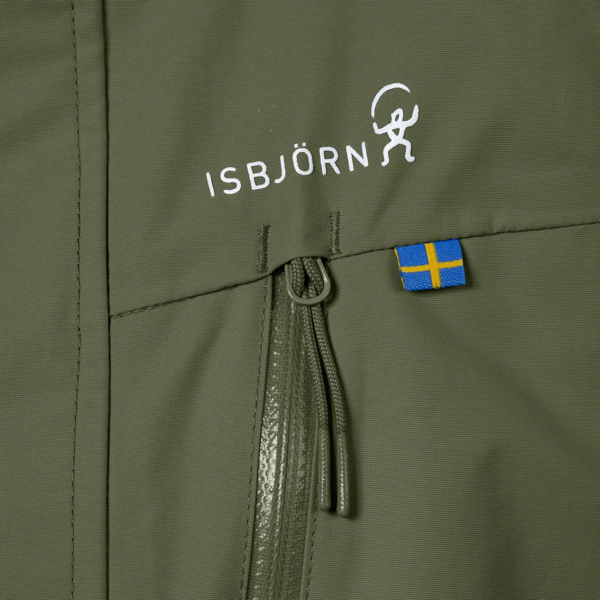 Isbjörn of Sweden Kids' Helicopter Winter Jacket Moss