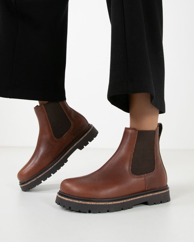 Birkenstock Highwood Slip-In Chelseaboots  - bruin