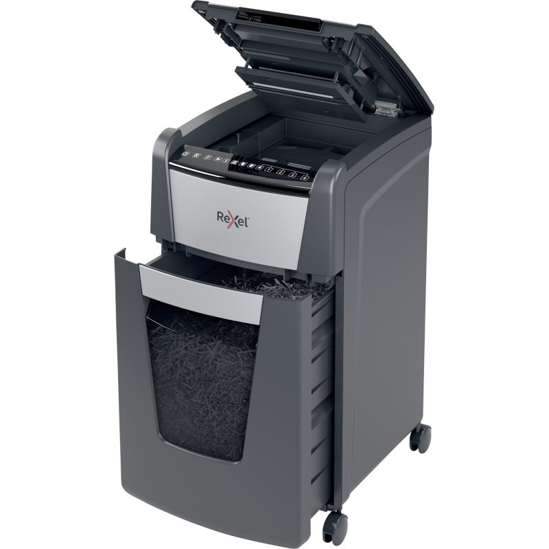 Destructeur Rexel Optimum Auto+ 300M - coupe micro