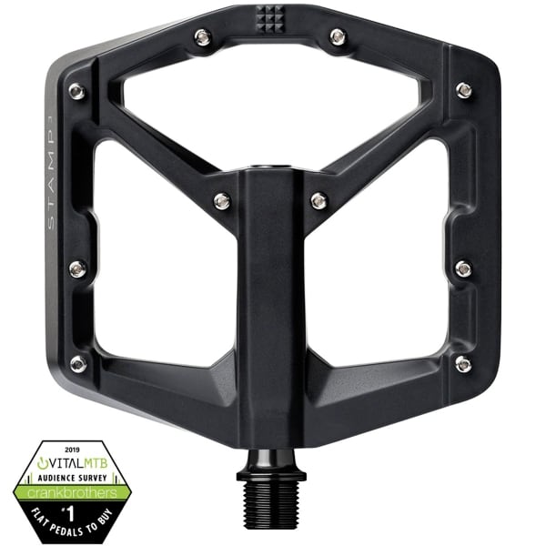 Pédale VTT CRANKBROTHERS STAMP 3 BLACK MAGNÉSIUM