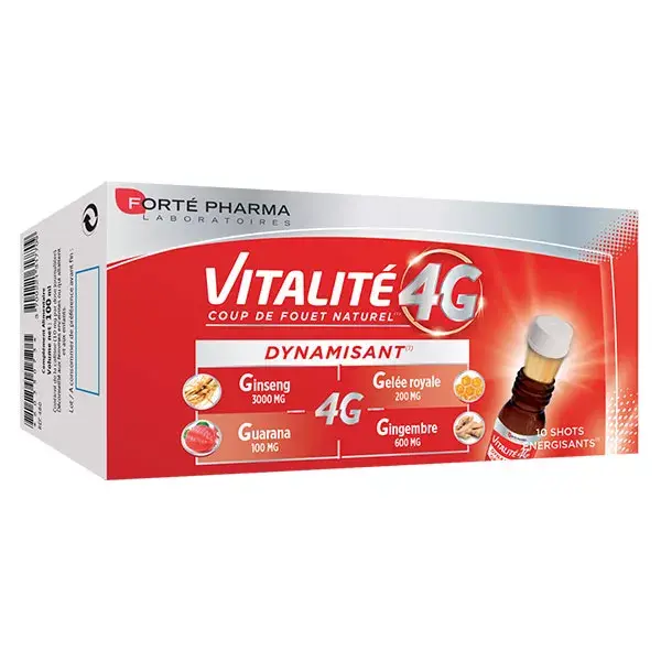Forté Pharma Vitality 4G Energizante 10 doses
