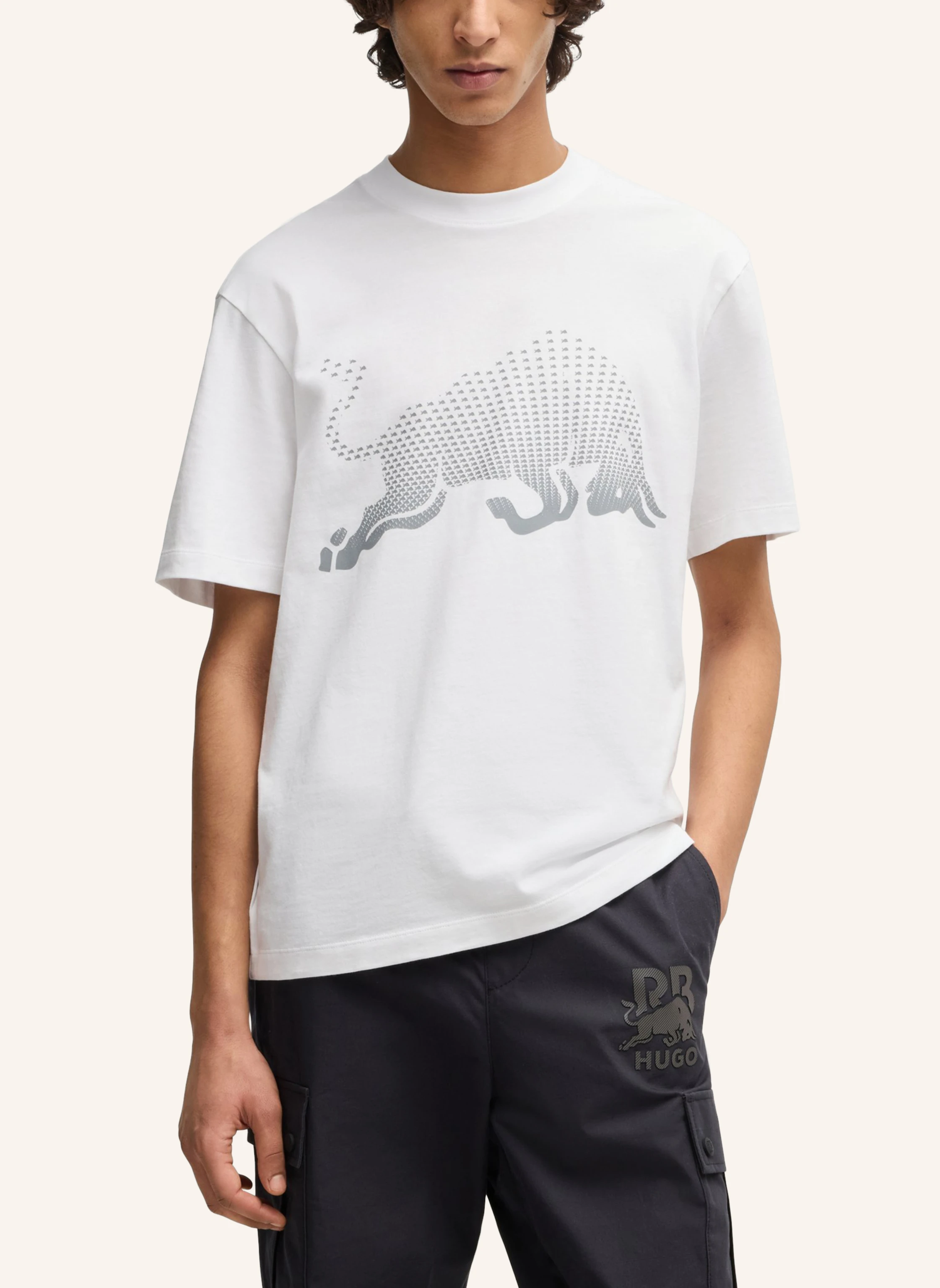 HUGO T-Shirt DRICARD_RB Relaxed Fit