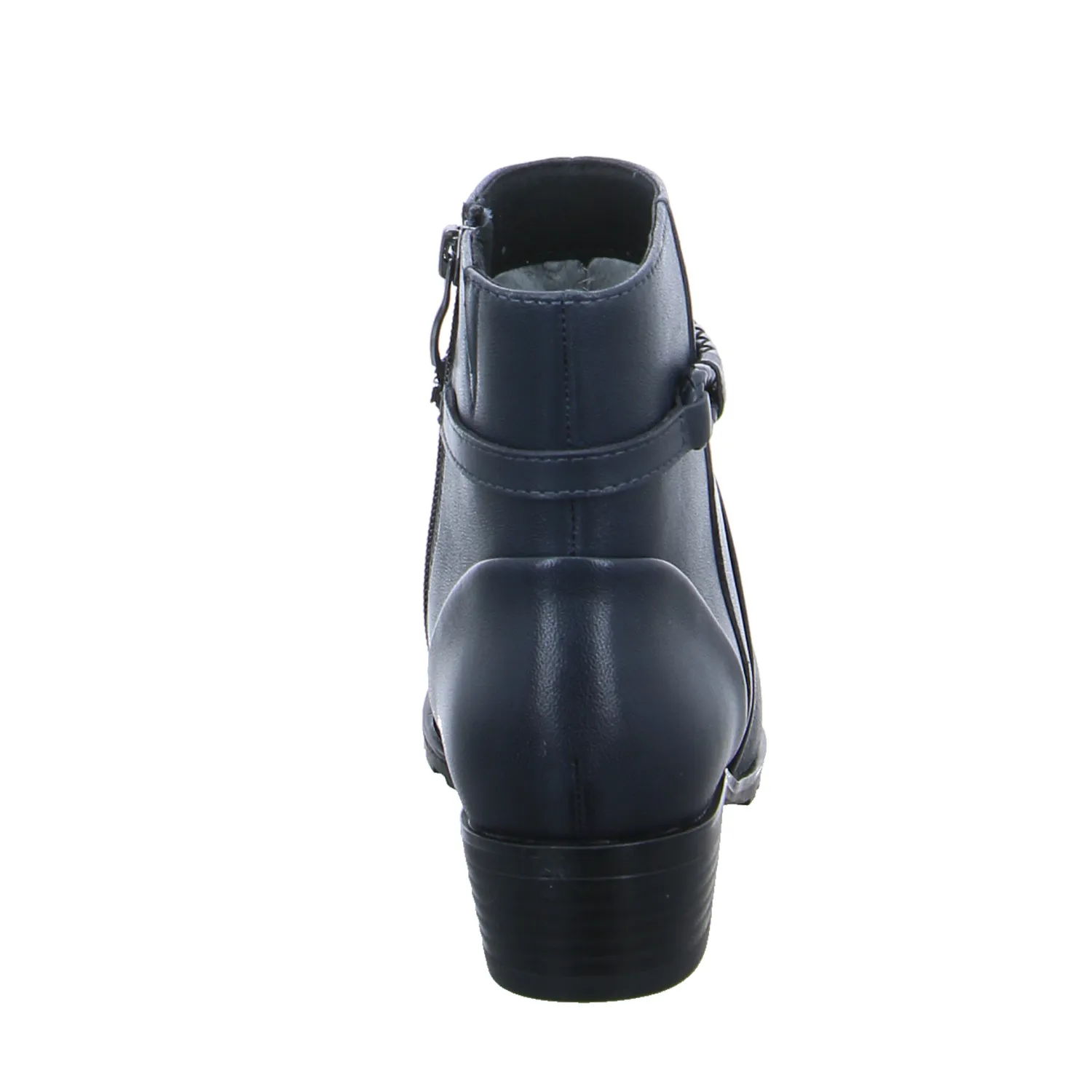 CAPRICE Boot Blau Leder