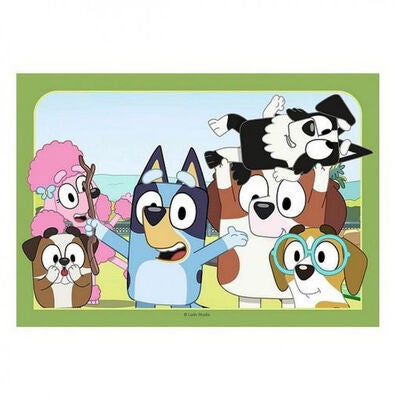 Ravensburger Puslespill Bluey 2x12 Brikker
