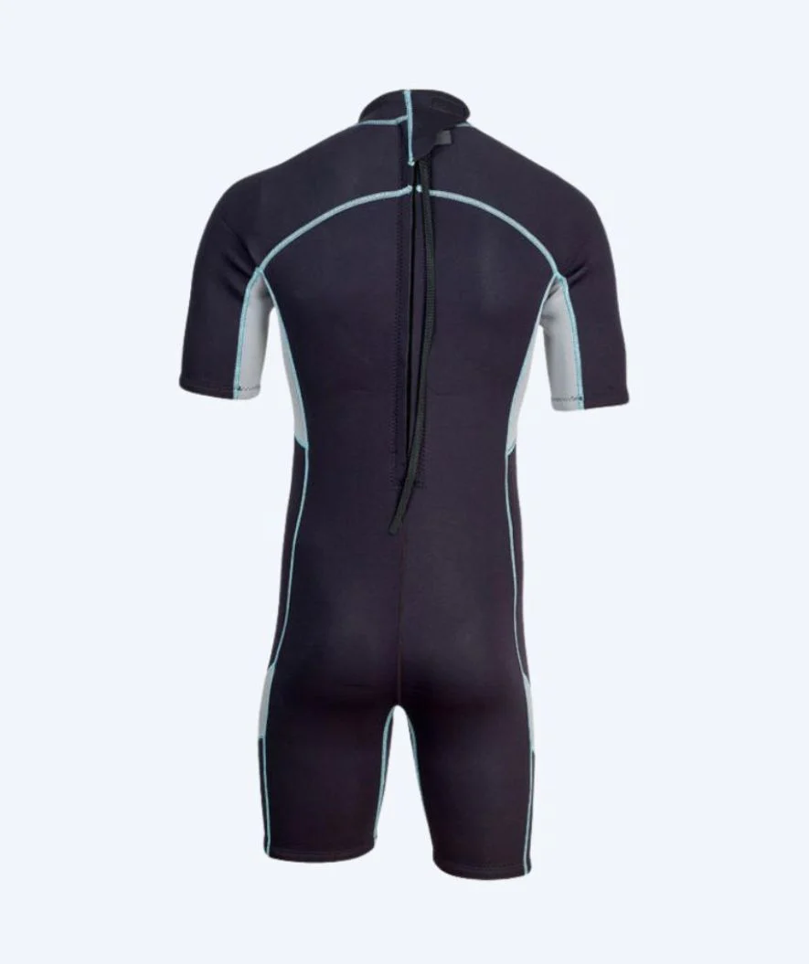 Beco neopren våddragt til mænd - Neoprene Shorty - Sort/grå