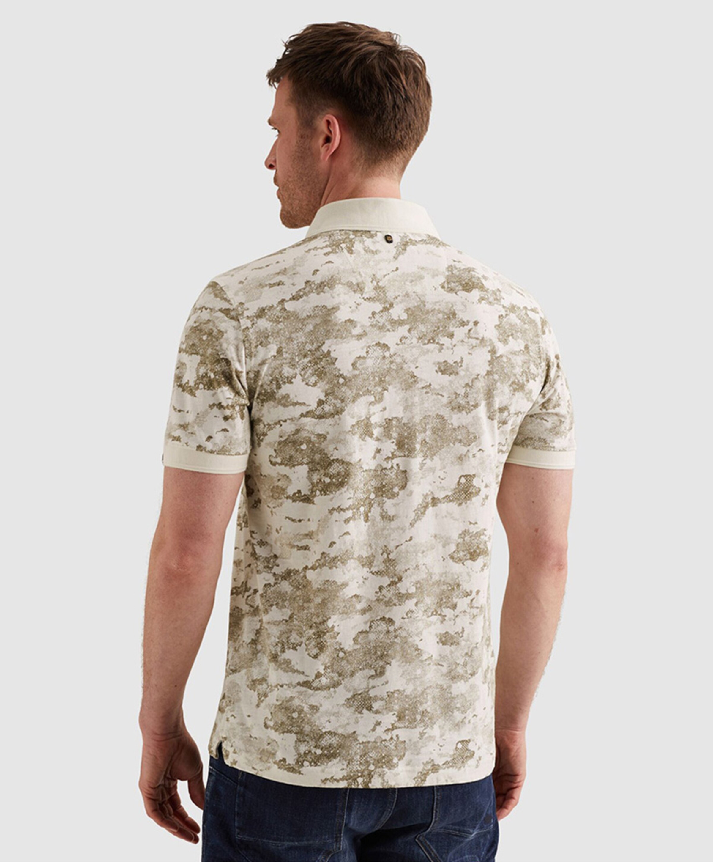 PME Legend Heren polo ecru