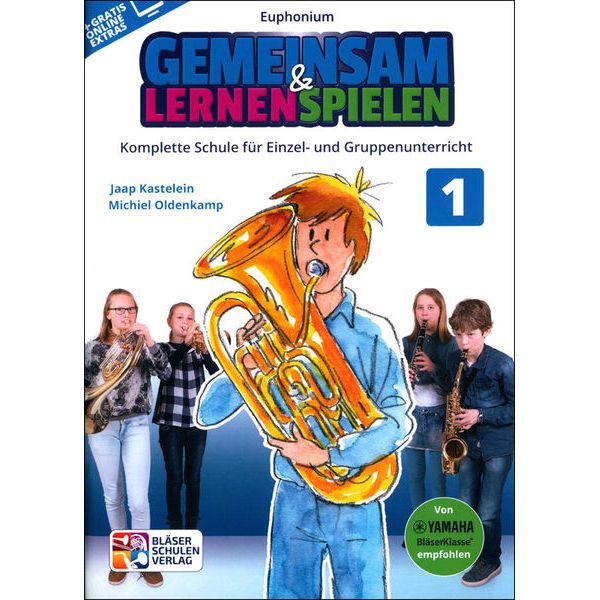 Bläser-Schulen-Verlag Gemeinsam Lernen 1 Euphonium