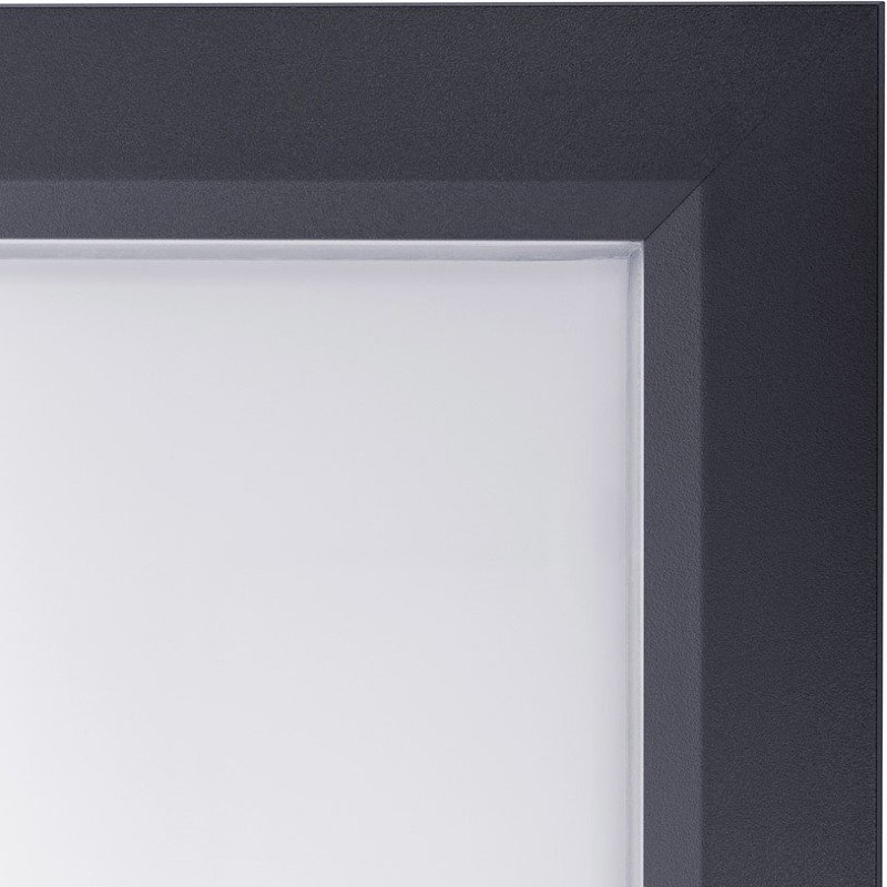 Vitrine d'affichage extérieur Slim fond acier laqué