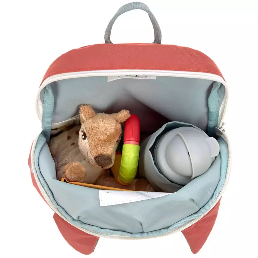 Lässig Kinderrucksack mit Brotdose & Trinkflasche About Friends rot