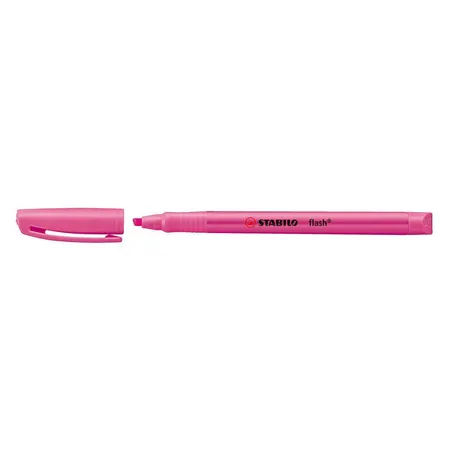 Textmarker - STABILO flash - pink