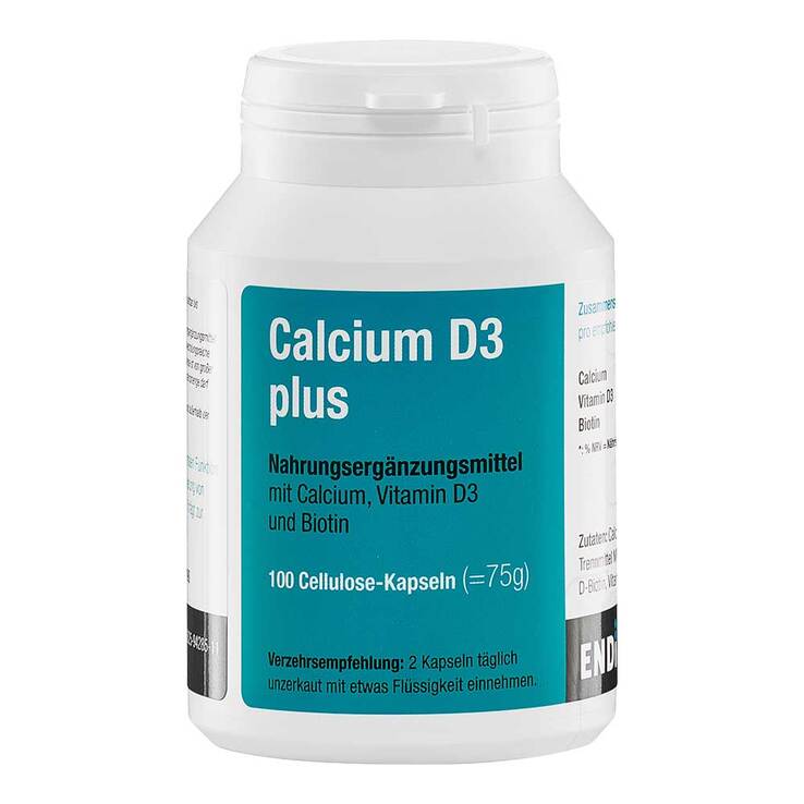 Calcium D3 Plus Kapseln, 100 St