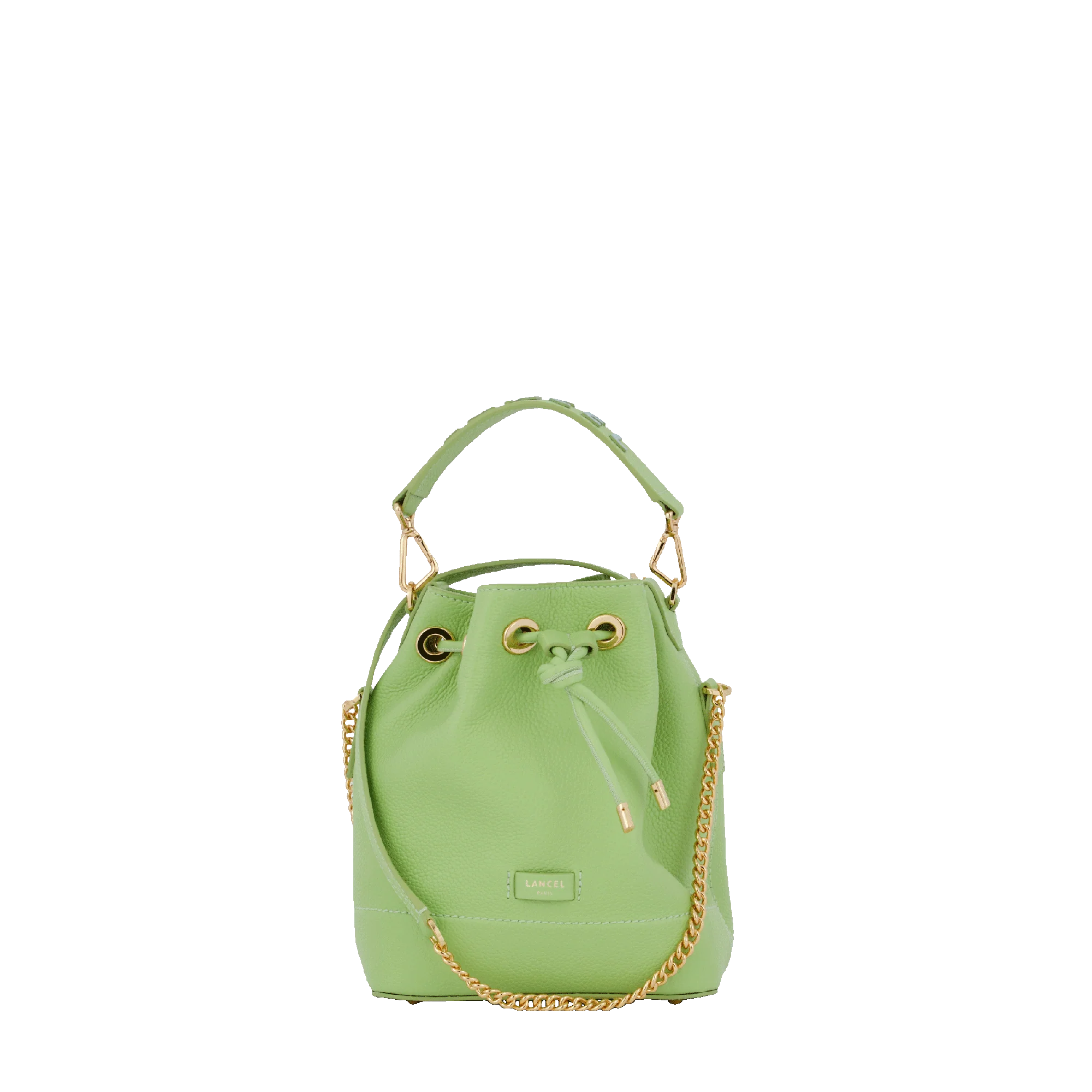 Mini sac seau Ninon de Lancel-Pomme/azur