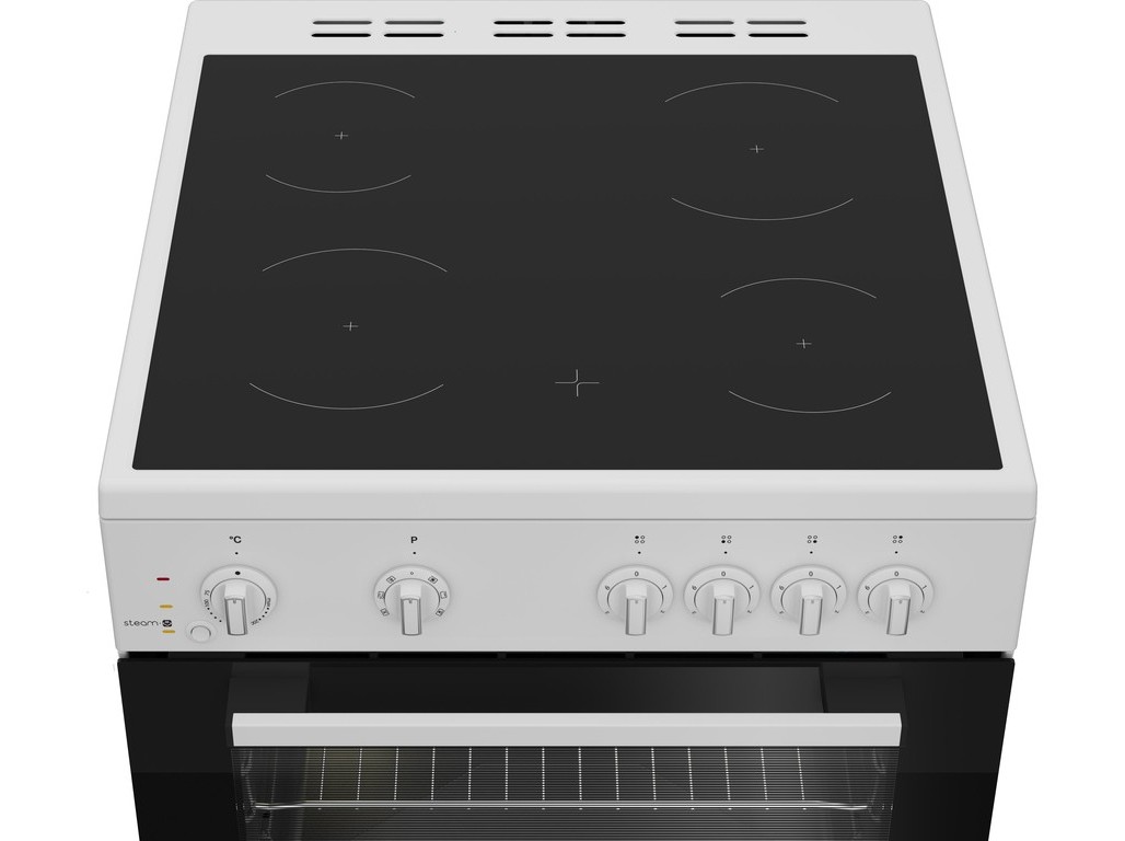 FOGAO VITROCERAMICA INDESIT IS6V8KSW/P BRANCO A 8700W 66L