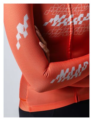 Maillot Manches Longues Maap Fragment Pro Air 2.0 Femme Orange