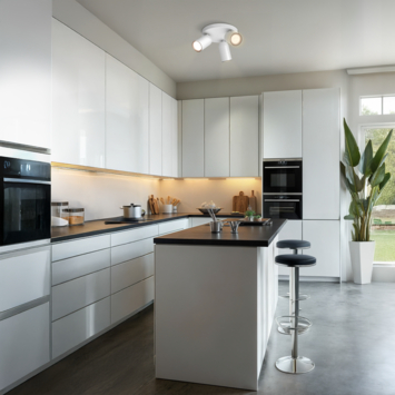 Philips triospot Pongee wit