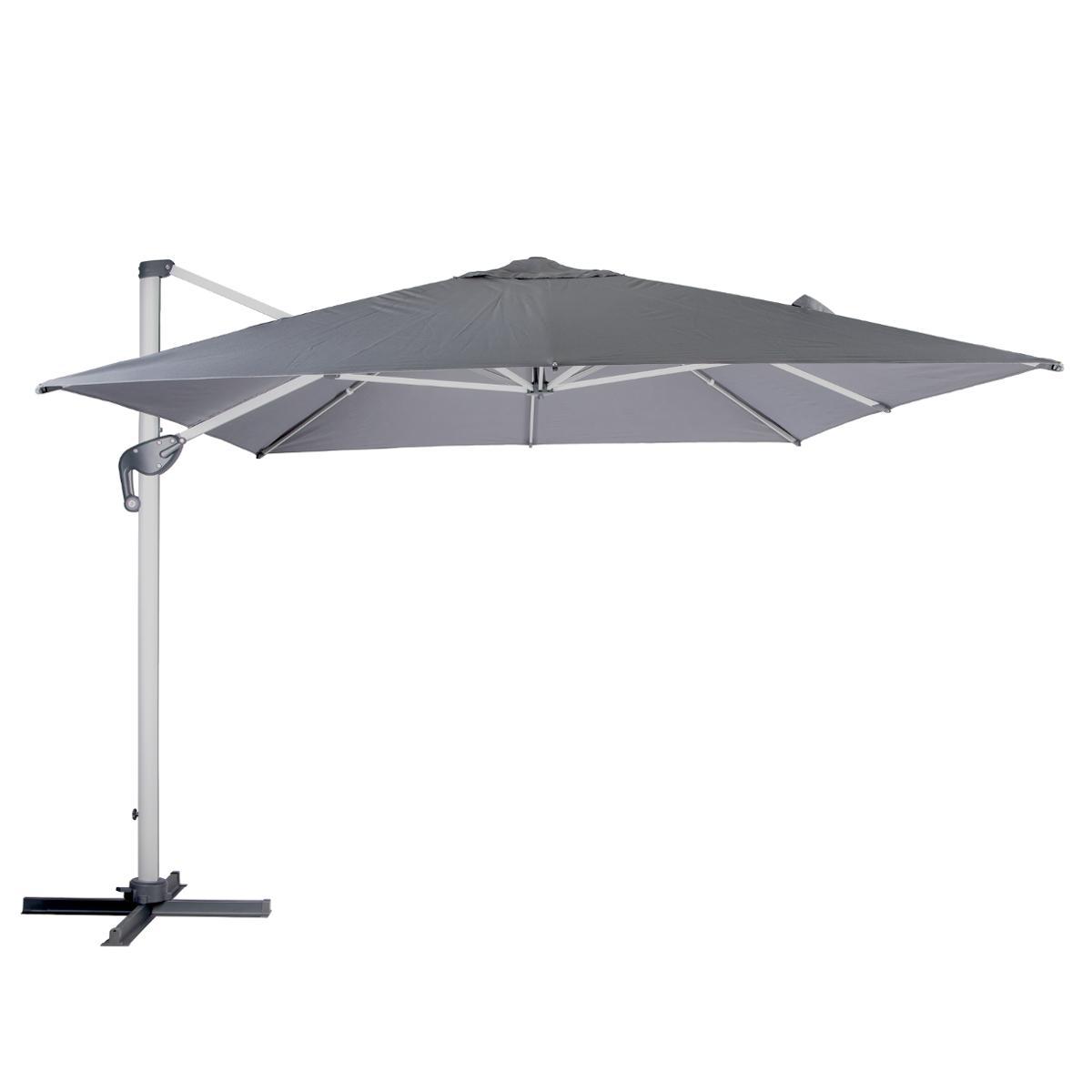 PARASOL DECENTRE EQUADOR 3X4M ARDOISE